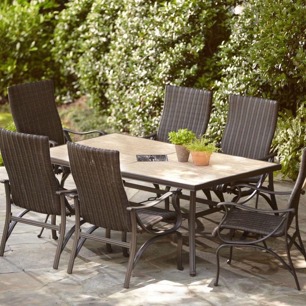 patio table and chairs home depot