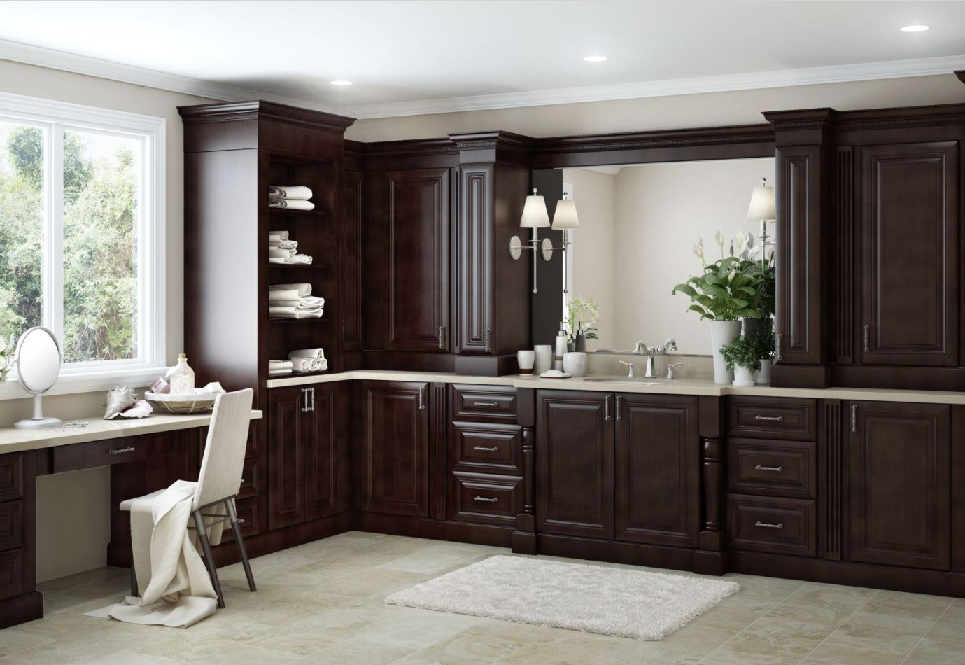 Roxbury Pantry Cabinets in Manganite - Kitchen - The Home ...