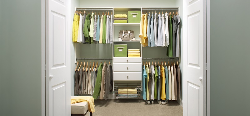 Msl Closet Kits In Classic White Storage Organization The Home Depot