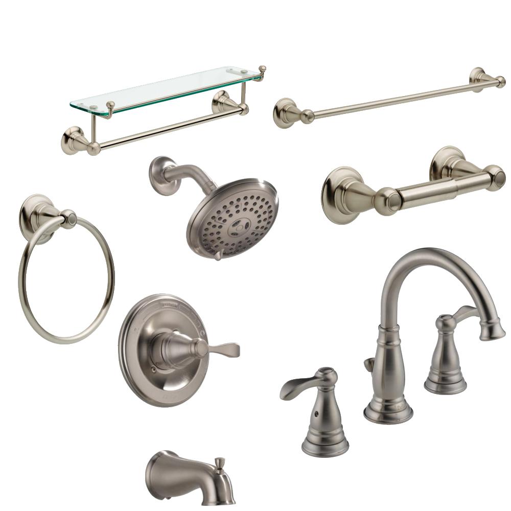 Porter Bath Collection (Brushed Nickel) Bundle - The Home Depot