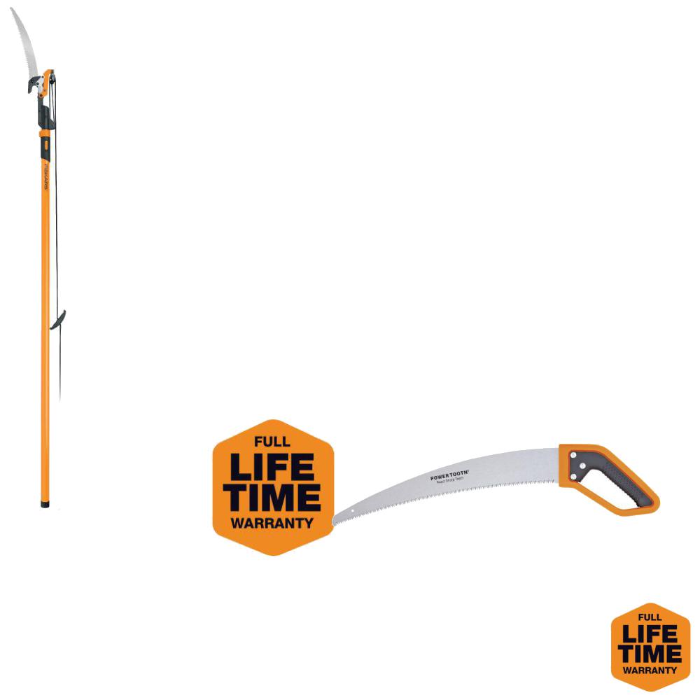 Fiskars 14 ft. Tree Pruner and D 