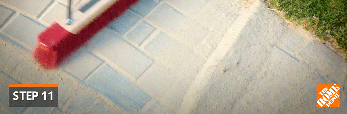 Add polymeric sand Add polymeric sand