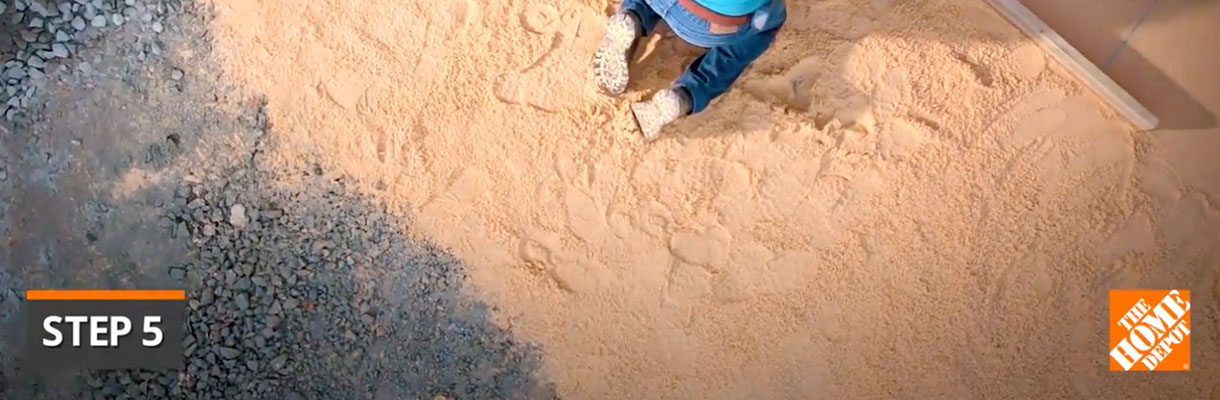 How To Lay Pavers Place The Paver Stones